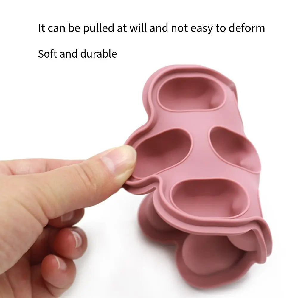 Safely Baby Breastmilk Popsicle Molds 10 Holes Durable Baby Fruit Food Feeder Teether Tray BPA Free Easy To Release