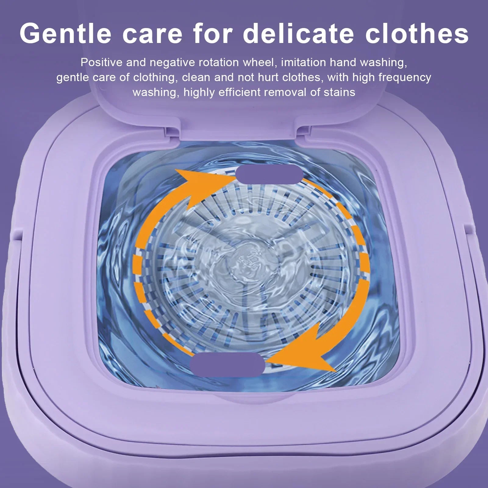 8L Mini Folding Washing Machine Portable Socks Underwear Cleaning Washer Automatic Foldable Bucket Washer Travel Dormitory EU US