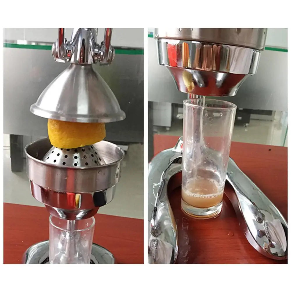 Manual Lemon Squeezer Stainless Steel Orange Juicer Machine Hand Citrus Press Tools Professional Kitchen Fruit Pressing Machine
