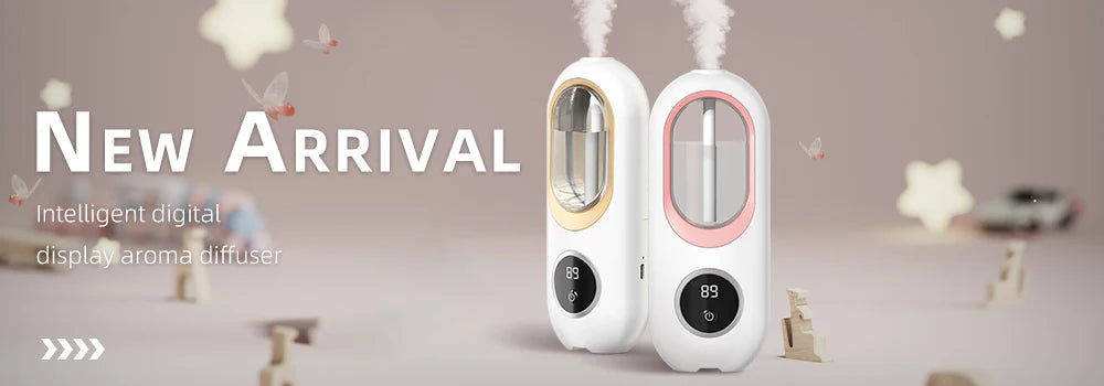 100m³ Essential Oil Diffuser 45ML 3 Modes Aroma Diffuser Wall Mounted Room Fragrance Home Toilet Hotel Air Purifiers Humidifier