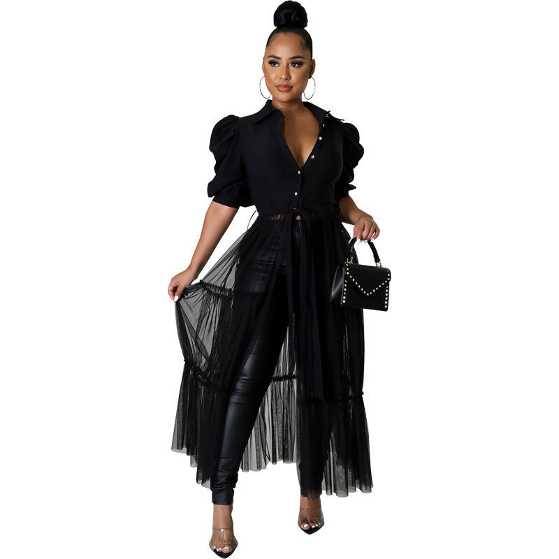 Fashionable Oversize Slightly Fat Gauze
