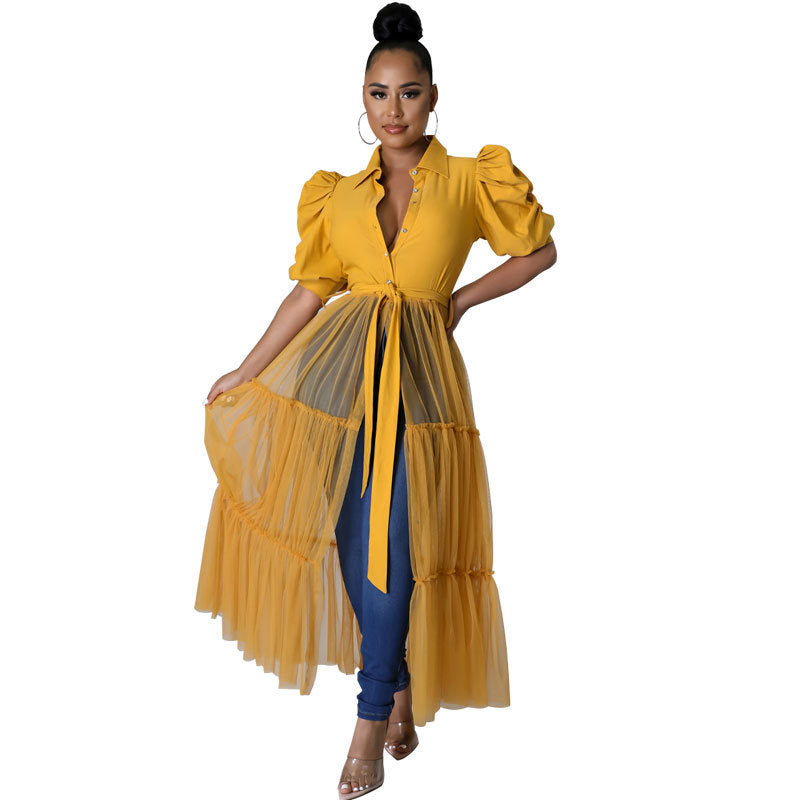 Fashionable Oversize Slightly Fat Gauze